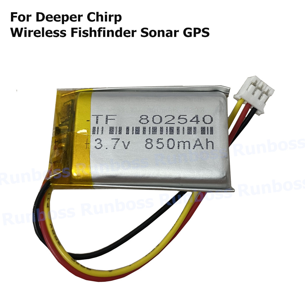 Fish Finder Gps - Nieuwe 3.7V 850mAh Li-Polymeer Batterij Voor