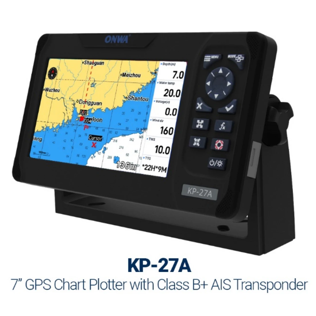 ONWA KP-27A 7-inch kleuren-LCD - Fish Finder Gps recensie en prijs