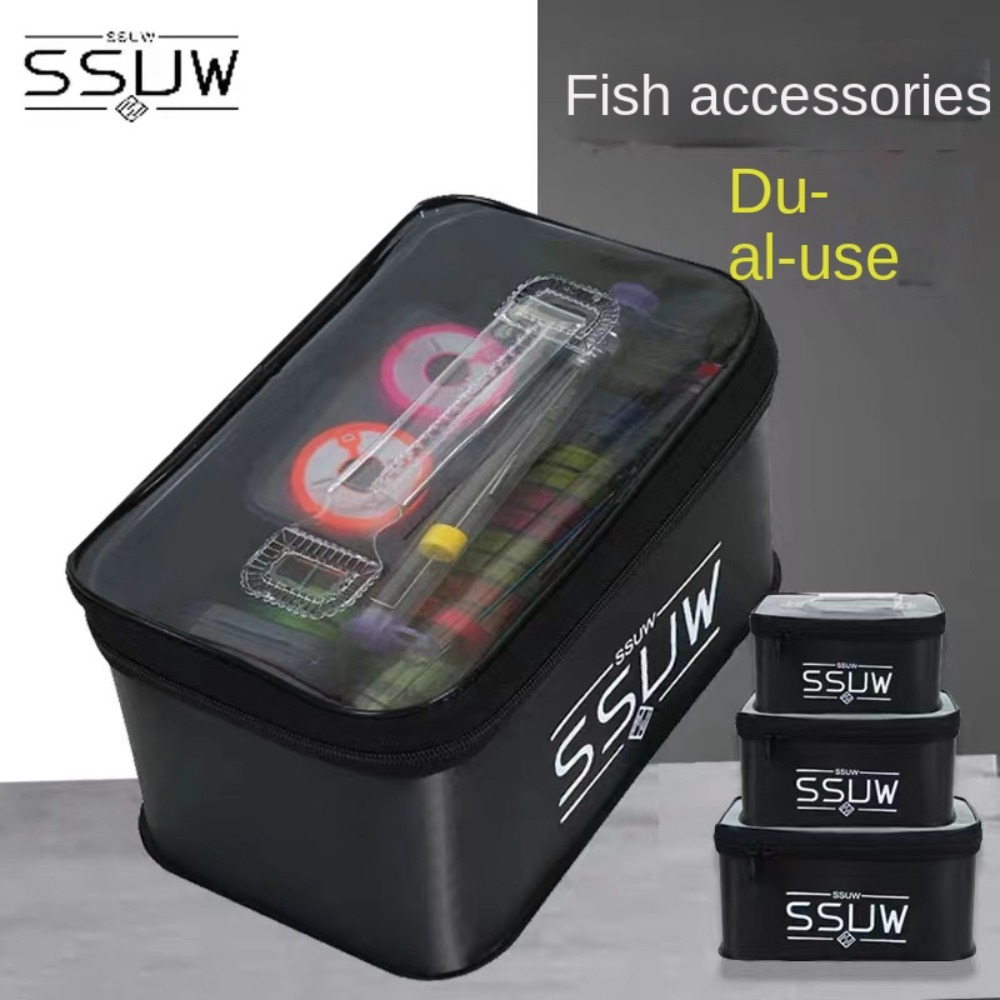Nieuwe S M L EVA Levende Vis E - Fish Finder Case recensie en prijs